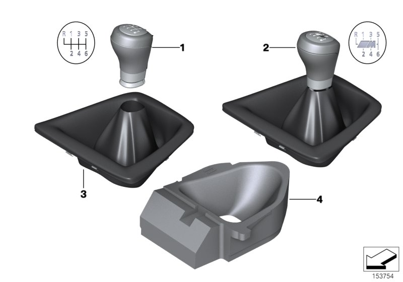 Gear shift knobs/shift lever coverings