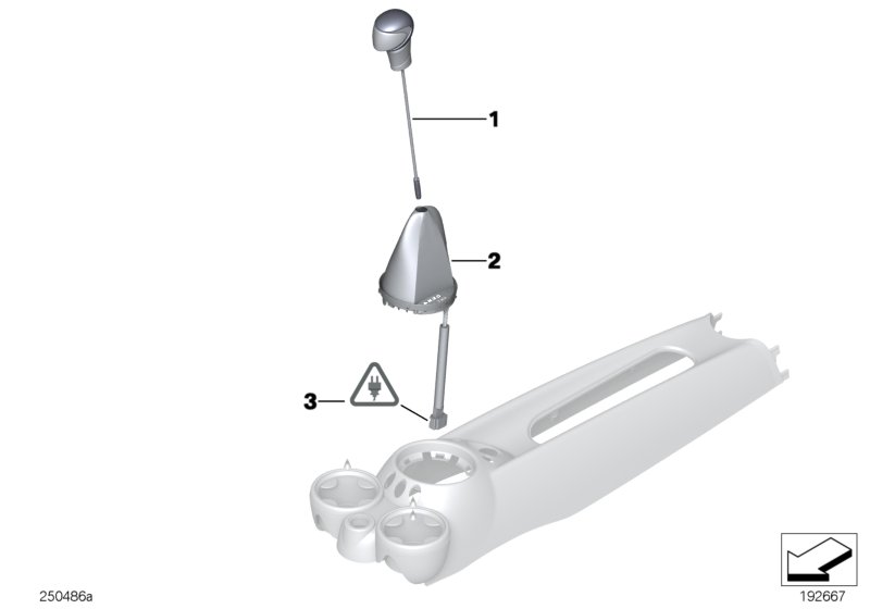 Selector lever handles / covers