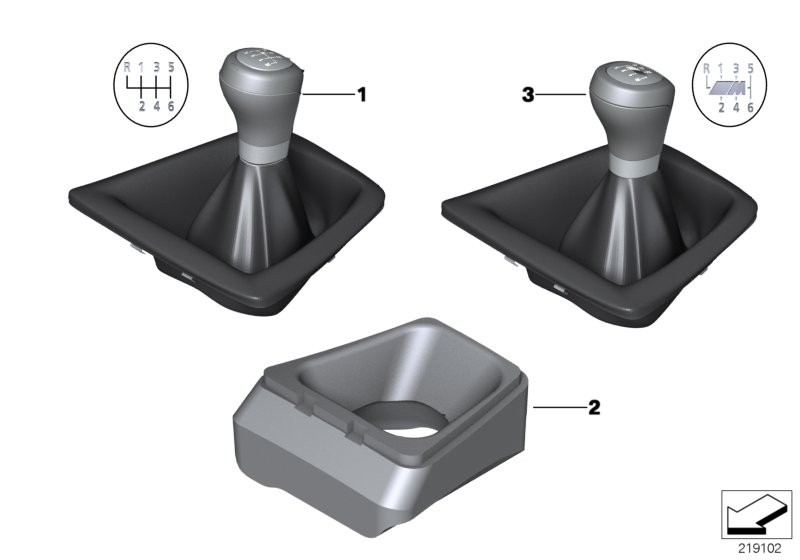 Gear shift knobs/shift lever coverings