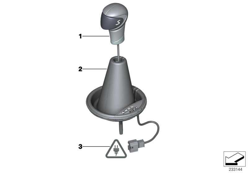 Selector lever handles / covers