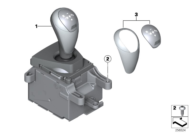 Gear selector switch