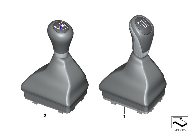 Gearshift knobs/coverings/plaques