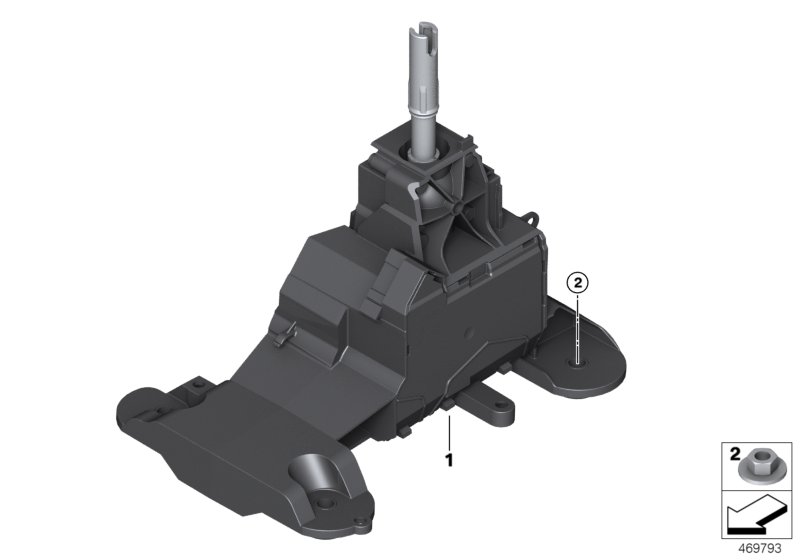 Shiftbox, gear-selector switch