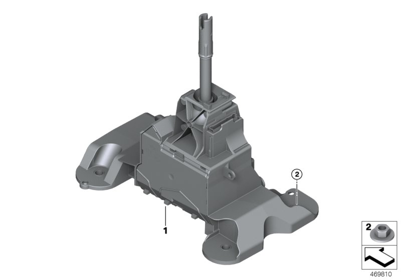 Shiftbox, gear-selector switch