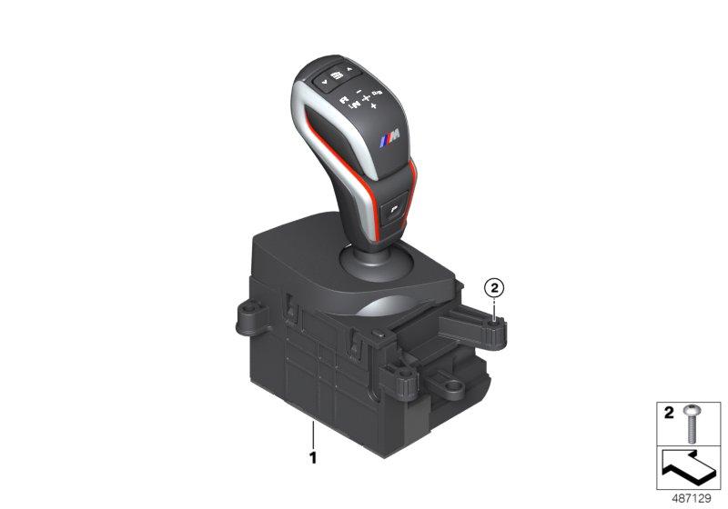 Gear selector switch
