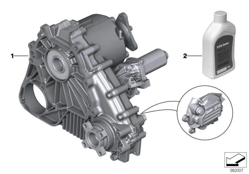 Transfer case ATC 400