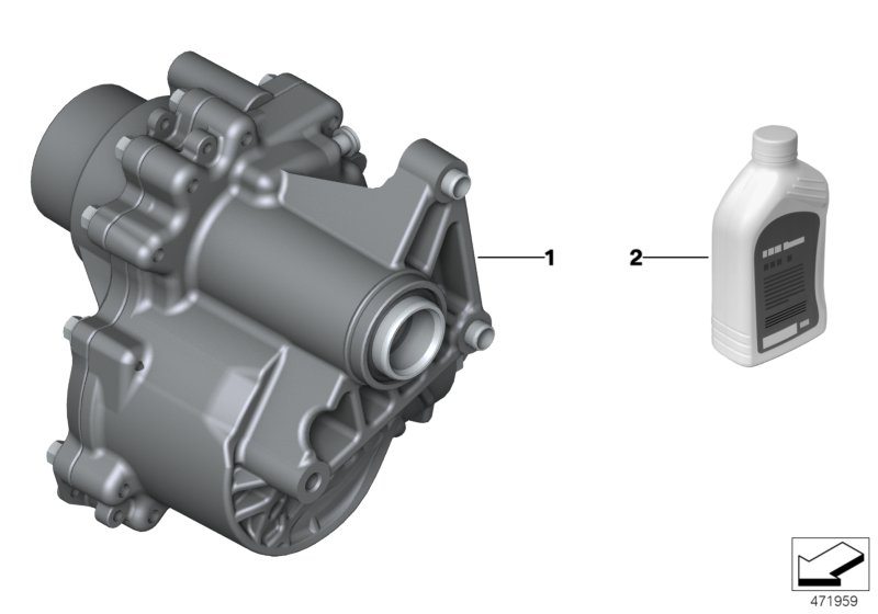 Transfer box PTO