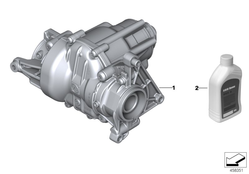 Transfer box PTO