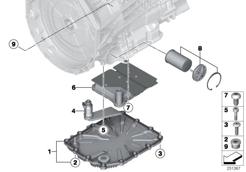GS7D36SG oil sump