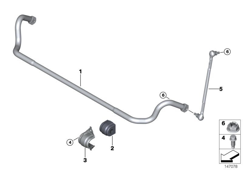 Stabilizer, front