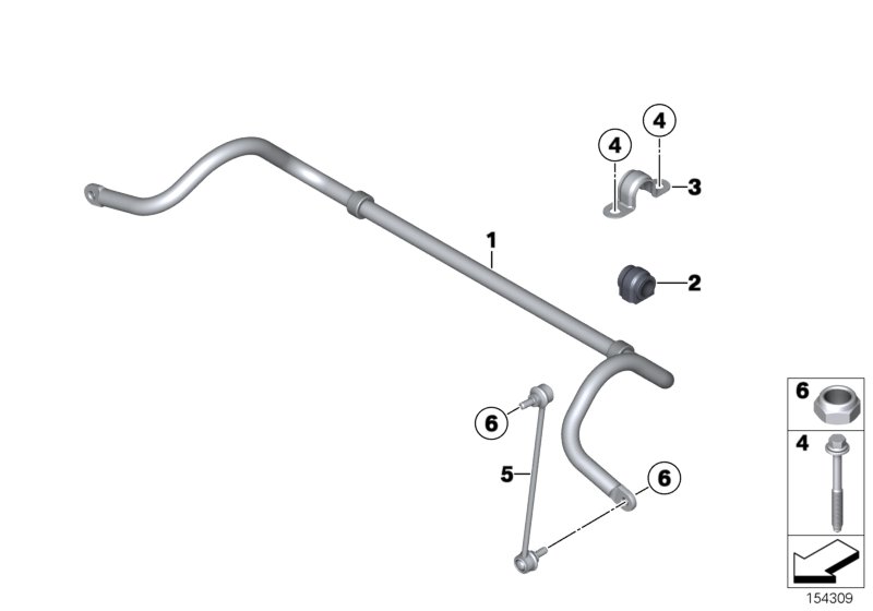 Stabilizer, front
