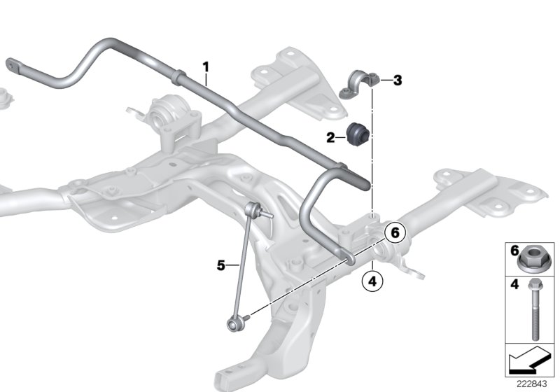 Stabilizer, front
