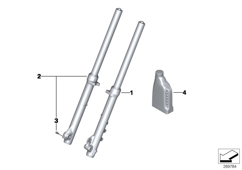 Telescope fork