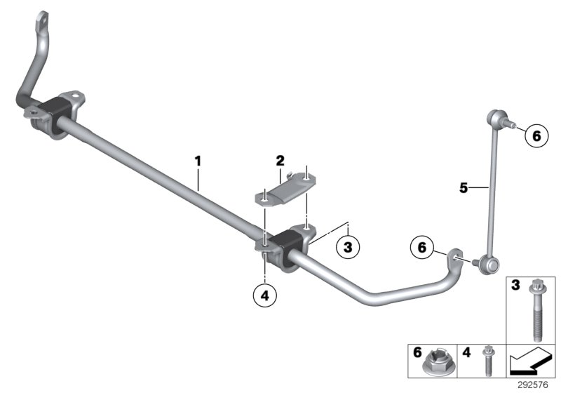 Stabilizer, front