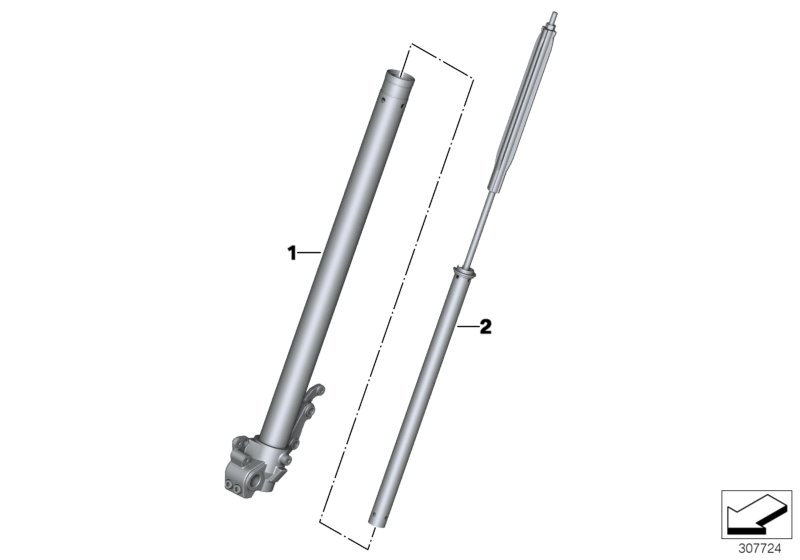Fork slider