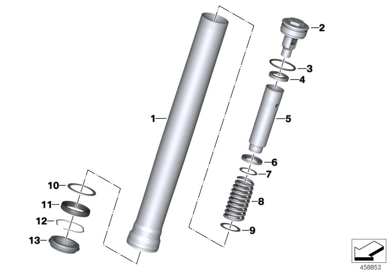 Stanchion, right