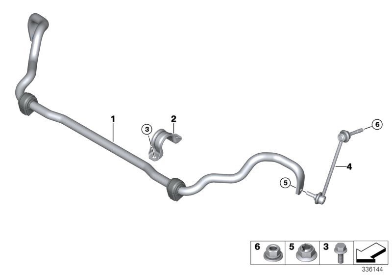 Stabilizer, front
