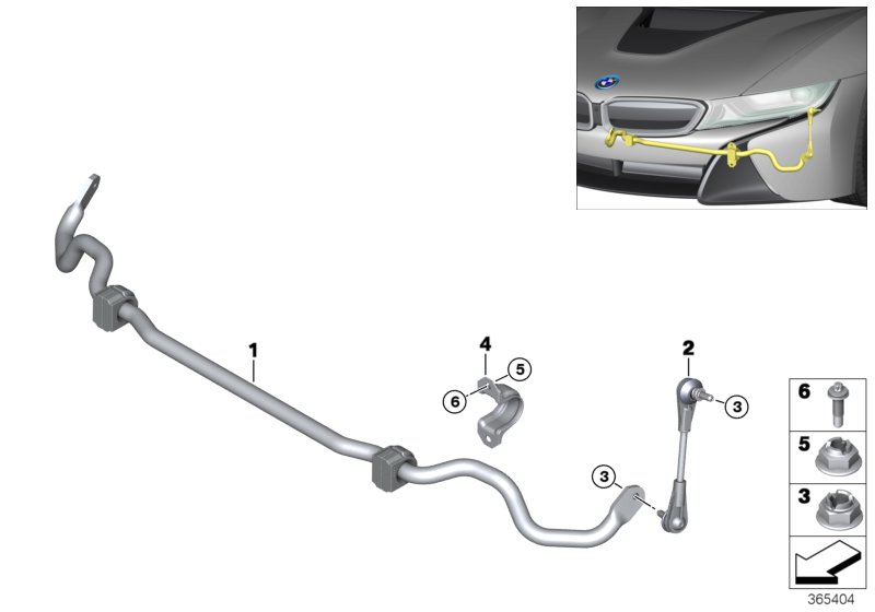Stabilizer, front