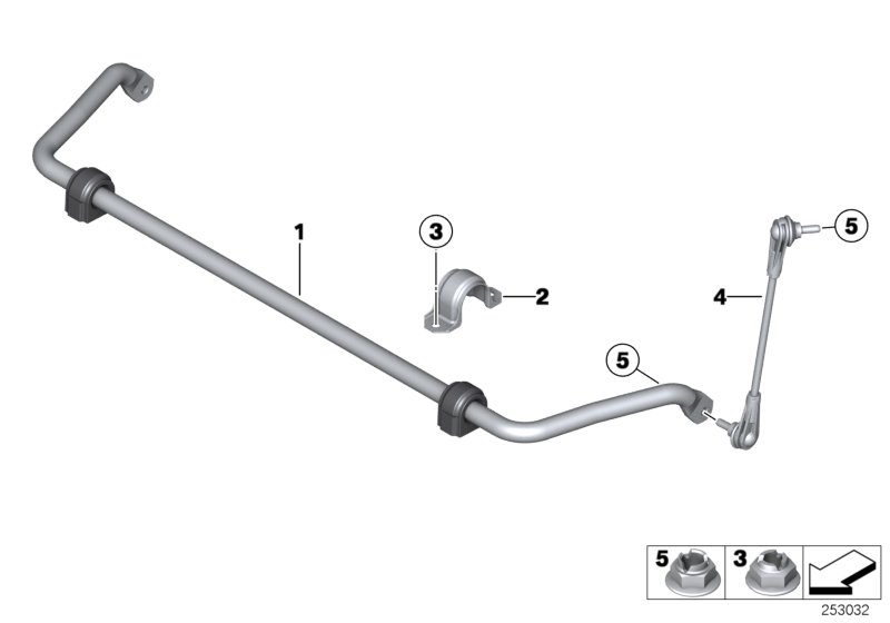 Stabilizer, front