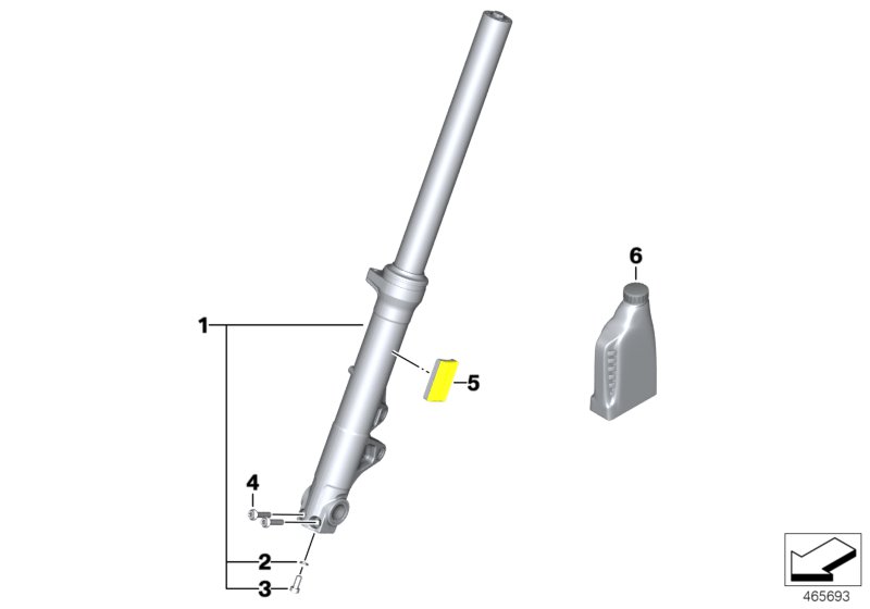Telescope fork