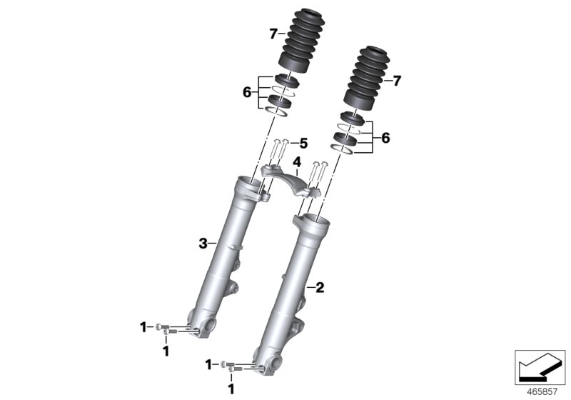 Fork slider