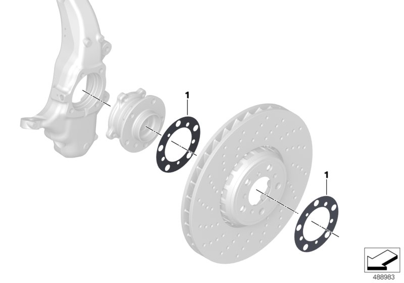 Swivel/wheel bearing front Puma62105224