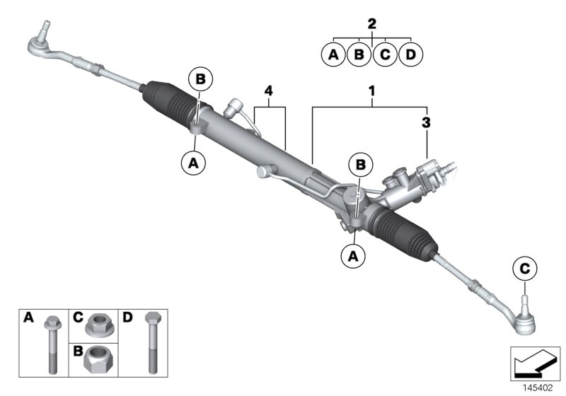Hydro steering box
