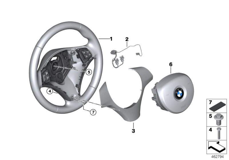 Airbag sports steering wheel