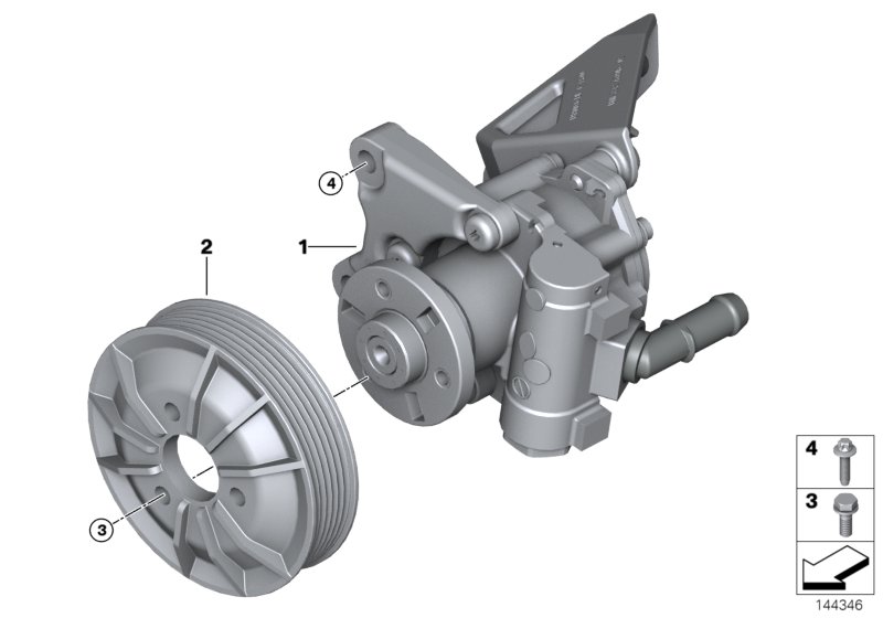 Power steering pump