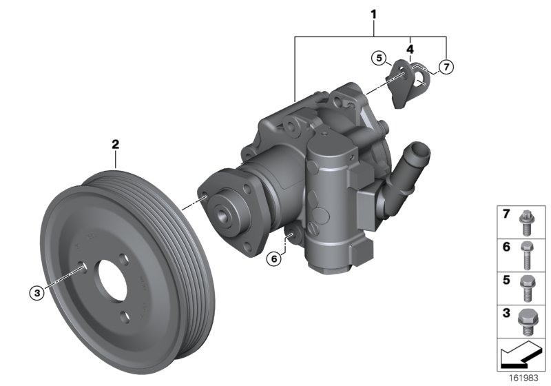 Power steering pump
