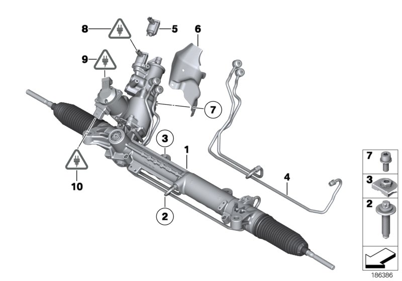 Hydro steering box