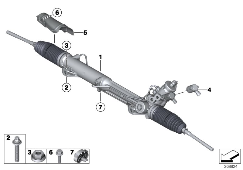 Hydro steering box