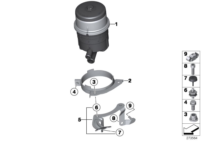 Oil carrier / Single parts