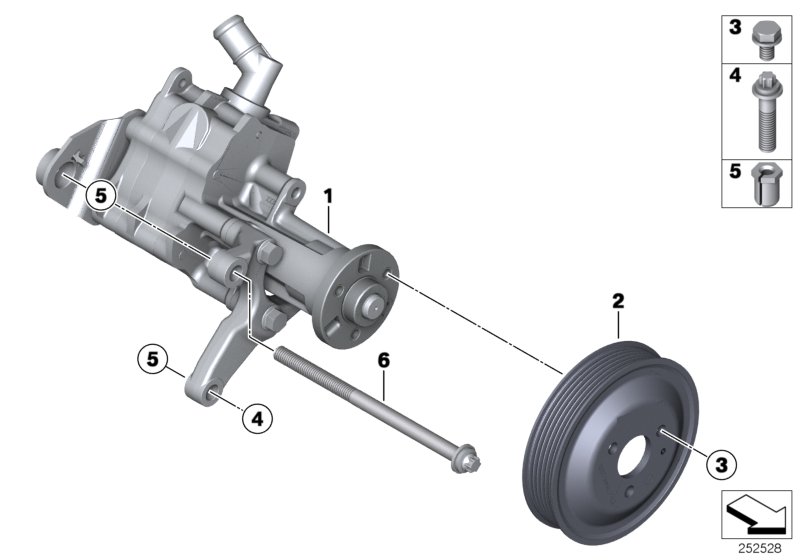 Power steering pump