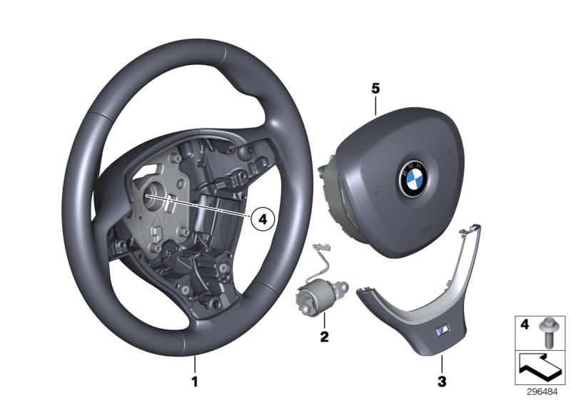 M sports strng whl,airbag,multifunction