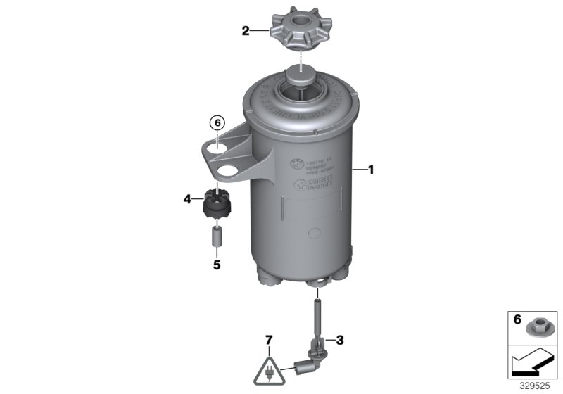 Oil carrier / Single parts