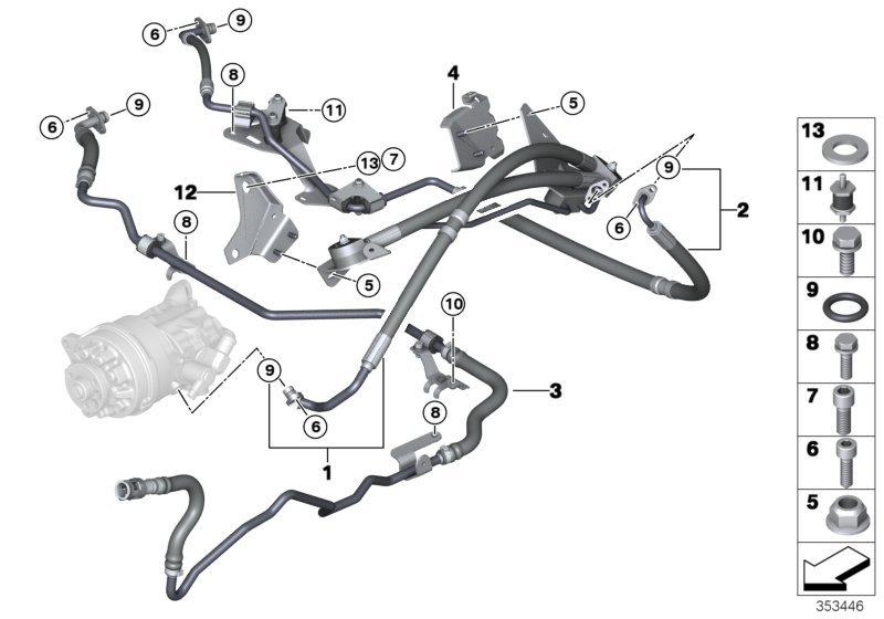 Oil lines / Adaptive Drive