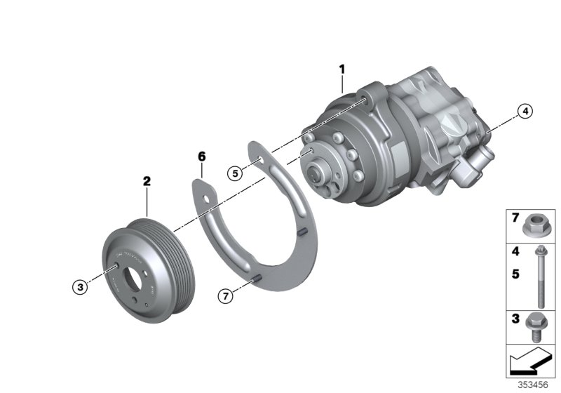 Power steering pump