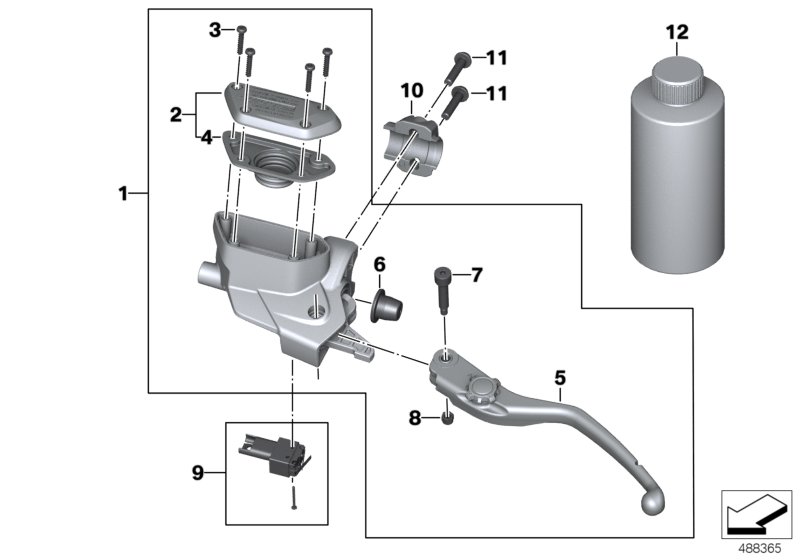 Clutch control assembly