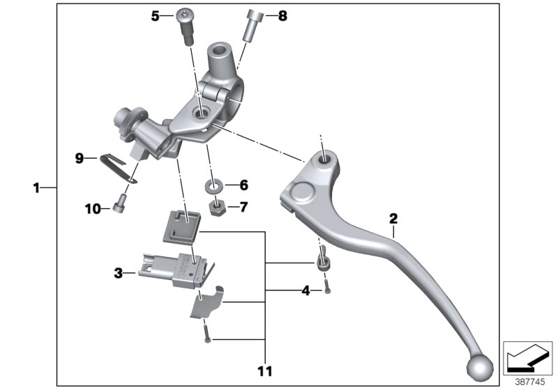 Clutch control assembly