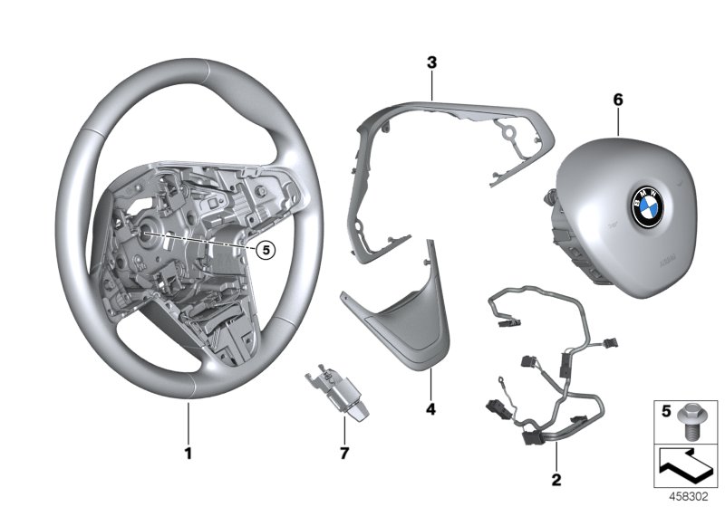 Airbag sports steering wheel