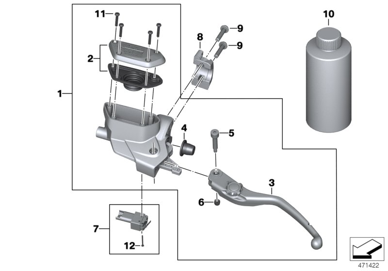 Clutch control assembly