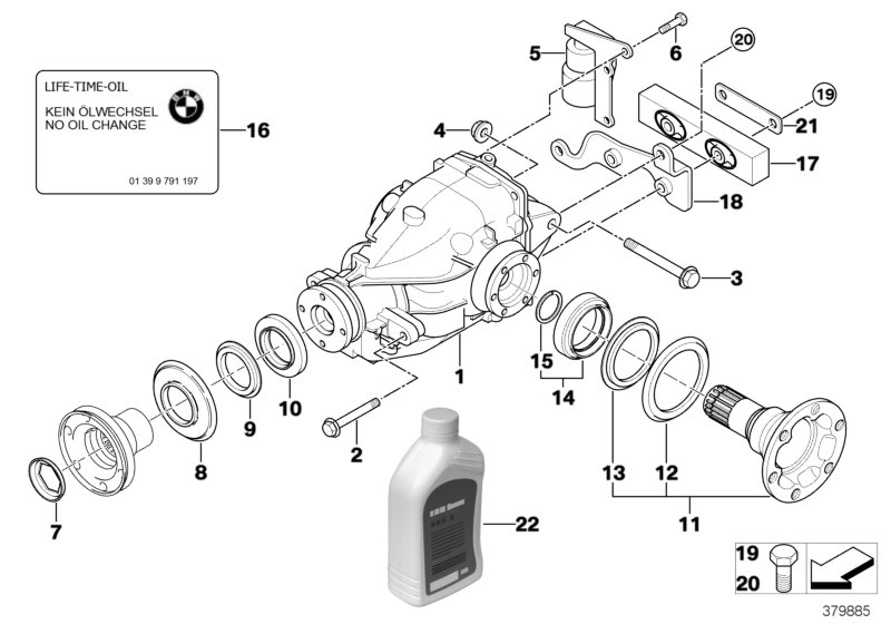 Differential-drive/output