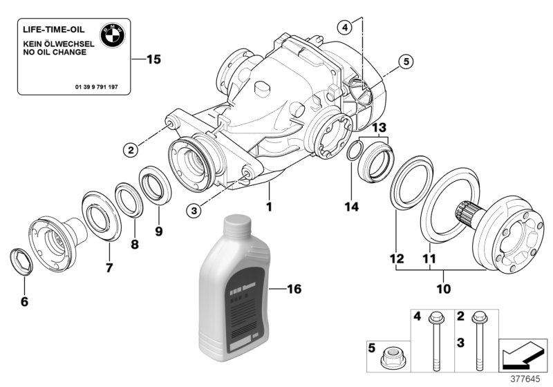 Differential-drive/output