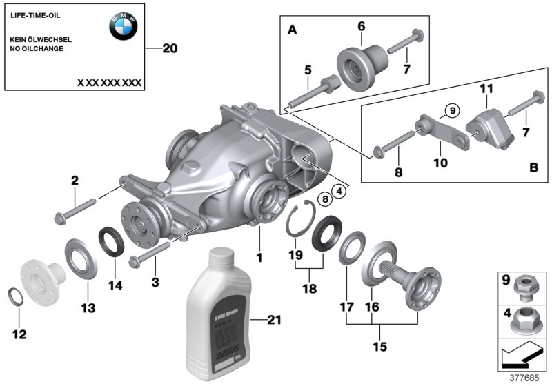 Differential-drive/output