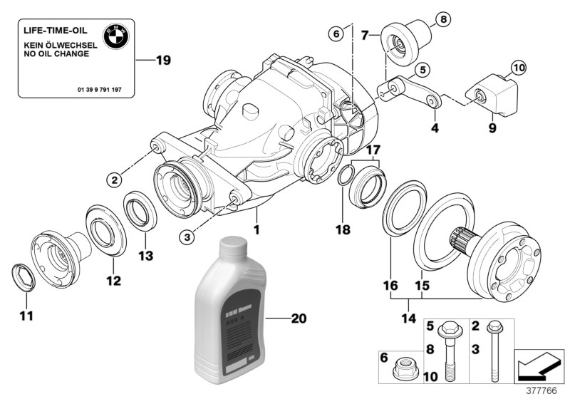 Differential-drive/output