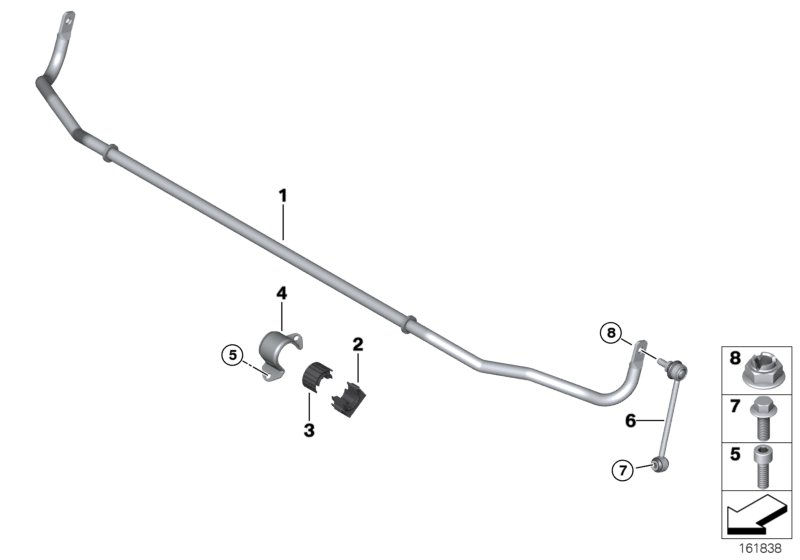 Stabilizer, rear