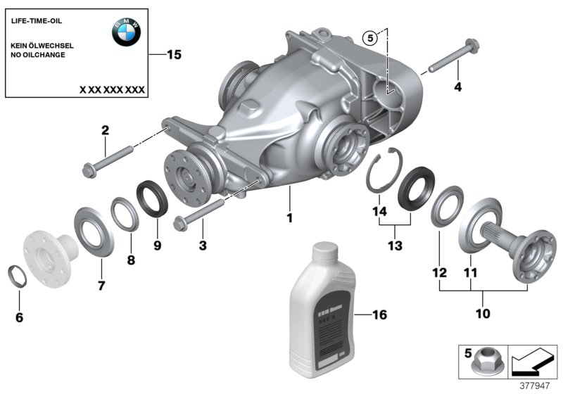 Differential-drive/output
