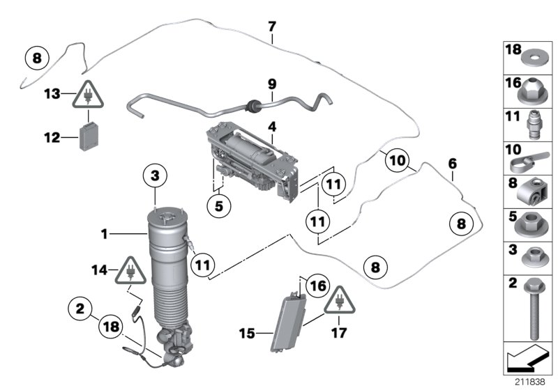 Levell.device, air spring and ctrl unit