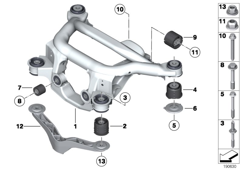 Rear axle carrier